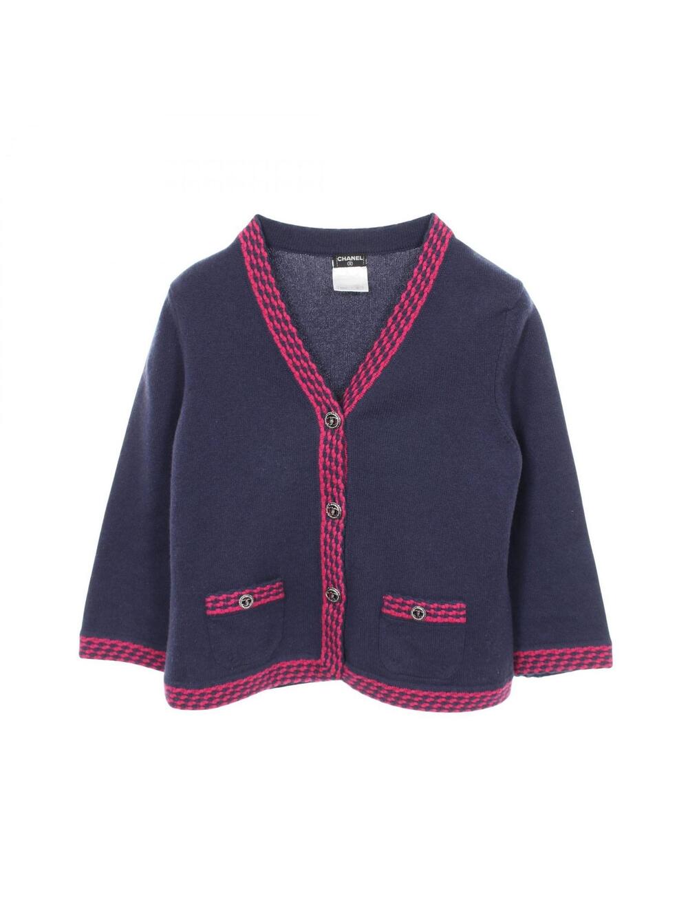 Chanel Coco Mark Button Cardigan Top #280363C12B